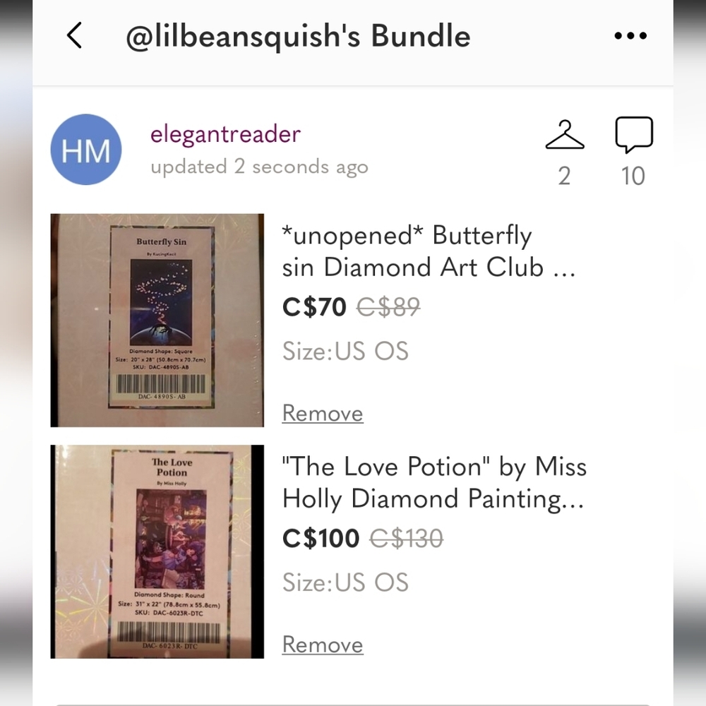 Bundle Of Diamond Paintings